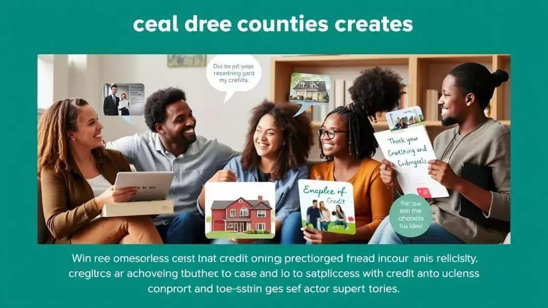 Real-life success stories with credit