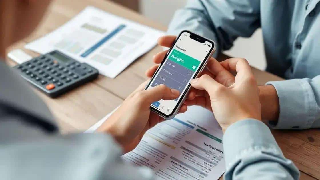 Tools and apps for budgeting