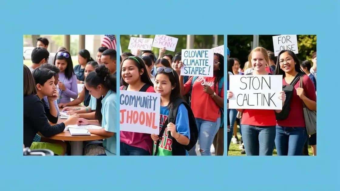 Recent notable student-led initiatives