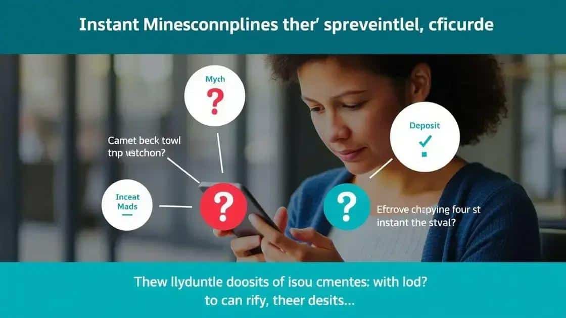 Common misconceptions about instantdeposit