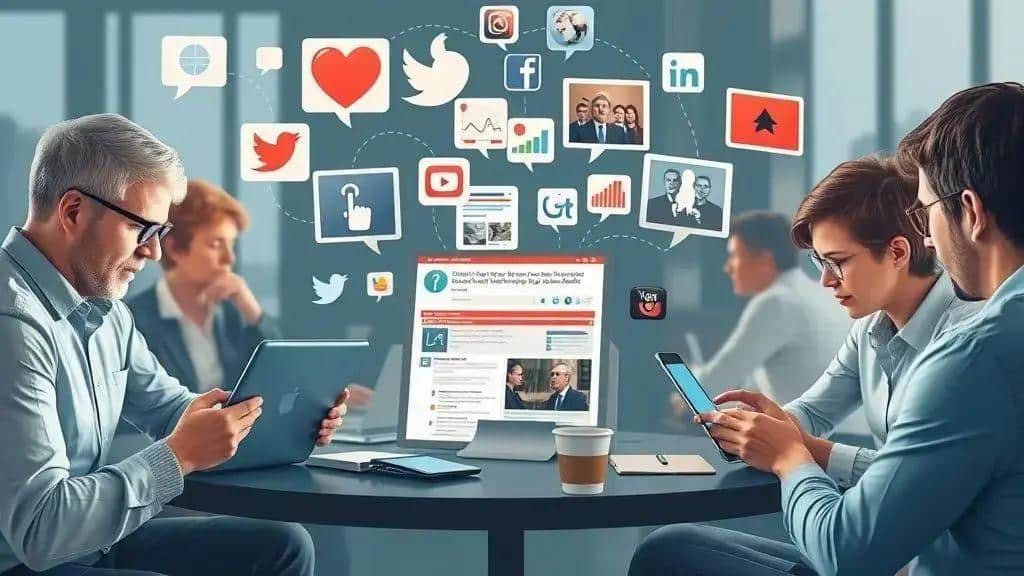 Impact of social media on political news