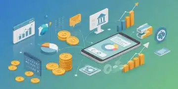 Digital financial management interface with automated savings