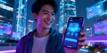 Person opening a digital account on a smartphone in 2026