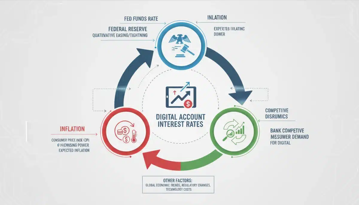 Factors influencing digital account APY rates